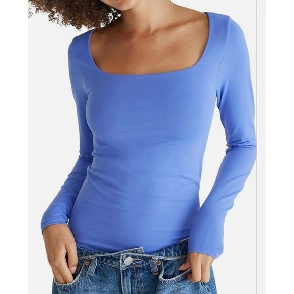 Aeropostale Sculpt Long Sleeve Top Seriously Soft Size Medium NWT - Picture 4 of 4